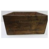 Antique Wood TNT Box Antique Wood TNT Box