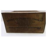 Antique Wood TNT Box Antique Wood TNT Box
