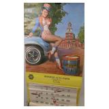 1975 Herminie Auto Parts Calendar 1975 Herminie Auto Parts Calendar