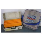 Rebel Fishing Box&USA 88 Zippo Seat Cushion Rebel Fishing Box&USA 88 Zippo Seat Cushion