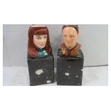 2NIB StarTrek The Next Generation Figure Mug w/COA