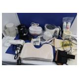 Misc Lot-Heat Pad, Hair Dryer,Jewelry CleaningMach