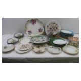 Misc Glassware-vase, Sm. Pottery w/Lid & more Misc Glassware-vase, Sm. Pottery w/Lid & more