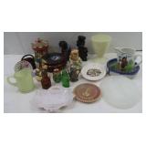 3 Pcs Amethyst Glass, 1956 J. Claude Tray &more 3 Pcs Amethyst Glass, 1956 J. Claude Tray &more