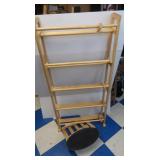 Wooden CD Rack(48x22") & Magazine Rack