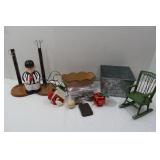Tin Baking Molds, Light-up Birdhouse, & more Tin Baking Molds, Light-up Birdhouse, & more