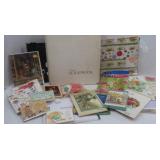 NIB Scrapbook, NIP Table Covers,NIP GreetingCards