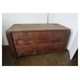 Vintage Wooden Trunk-43"x23"x22" Vintage Wooden Trunk-43"x23"x22"