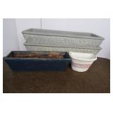 Plastic Box Planter & more