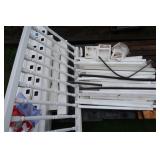 Plastic Vinyl Fence w/Hardware