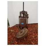 Vintage Press & Stone Wheel Vintage Press & Stone Wheel