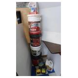 Misc Lot-Driveway Sealer, Primer, Roof Cement&more Misc Lot-Driveway Sealer, Primer, Roof Cement&more