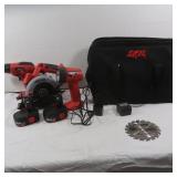 SKIL Tool Set in Case, Saw, Drill & Light