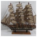 Wood Model Sailing Ship