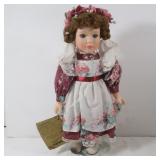 HandPainted Porcelain Doll-Seymour MannConnoisseur
