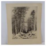 Mildred B. Brooks-South Fork-Etching 19/40-signed
