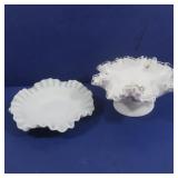 Wstmld Fluted Candy Dish, Fenton Fluted Bowl