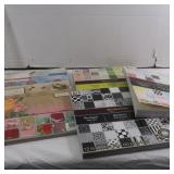 Scrapbook Paper Lot w/Tote