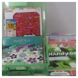 Scrapbook Paper Lot w/Tote
