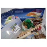 Craft Lot-Labels, NIB Laminating Pouches, NIB CD/