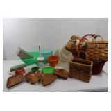 Tupperware, Baskets & Kitchenware Items