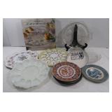 Egg Platters, Clear Glass Platter & more