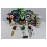 Irish Music Box, Snowglobe,X-mas Plates,Lighthouse