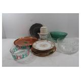 Vintage Porcelain Teapot, Pyrex Bunny Bowl, & more