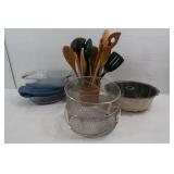 Wooden Utensils, Wire Baskets, Bundt Pan & more