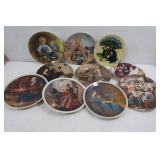 Collectible Plates-Norman Rockwell &more