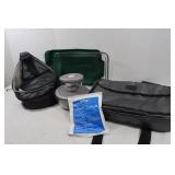 Pyrex Bowls, Glass Bakeware w/Carriers