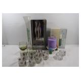 Candles, Glassware &more
