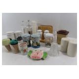 Salt & Pepper Shakers-Lot
