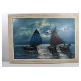 Framed Artwork on Canvas