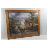 Framed Landscape by Bamby