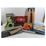 Vintage Games-Cribbage Board, Scrabble,Kismet&more
