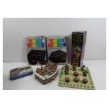 Board, Games, Tumbling Tower Puzzle, Tic Tac Toe