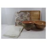 Texas ware Bowls & Cutting Boards