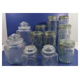 Kitchen Canisters w/Locking Lids & more