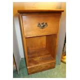 Wooden Stand w/Drawer-15x12x27"