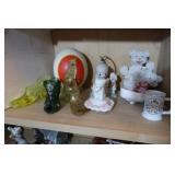 Decor-Wstmld.Glass Boots, Sm. Mardi Gras Mask&more