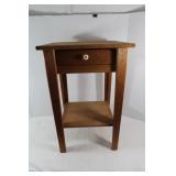 Wooden Stand w/1 Drawer-18"Wx15"Dx28"H