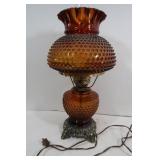 Vintage Hobnail Lamp