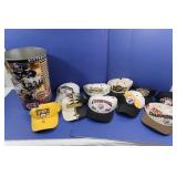 Pgh Steelers Hats & Trash Can