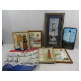 Frames, Artwork & Lighthouse Tote