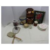 Vintage Dresser Set & Home Decor