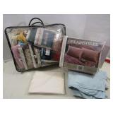 King Flanne Sheet Set, New Lace Curtains & more