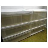 Stacking Plastic Bins