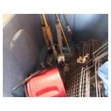 2 Fly Rods & Reels(1 damaged), Grill Tools & more