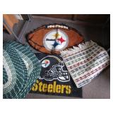 Steelers Rugs, 8 Braided Rugs(look like new)